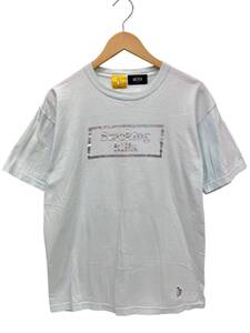 #FR2 (エフアールツー) × MINTCREW (ミントクルー) Smoking Kills ロゴ Tシャツ L ライトブルー メンズ/045