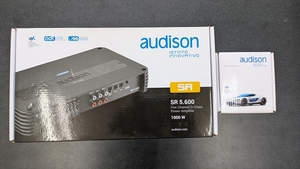 audison オーディソン SR 5.600 5ch D級 パワーアンプ + VCR-S1 サブウーファーボリュームコントローラー セット 未使用 