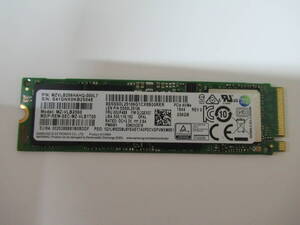 ★☆1円 ～スタート☆SAMSUNG SSD M.2 2280 NVMe 256GB MZ-VLB2560 使用時間:5252H☆★