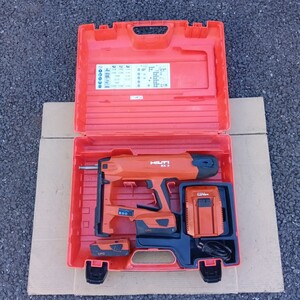 ※引き取り限定です。！！！　★即決79000円★　BX3-ME　HILTI　ヒルティ　鋲打機　鋲打ち機　バッテリー×2