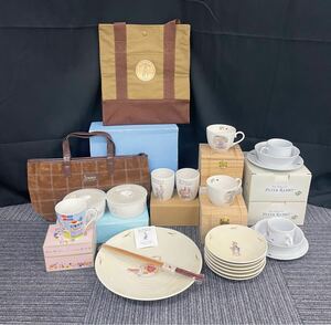 川端 11月 No.159 ピーターラビット 食器 小皿 カップ マグカップ お皿 プレート お箸 トートバッグ まとめ売り その他