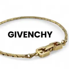 【超激レア】 GIVENCHY ゴールド ブレスレット Gロゴ クラシック 美品