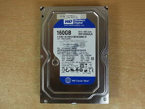 ◎H/732●ウェスタン・デジタル Western Digital☆3.5インチHDD(ハードディスク)☆160GB SATA300 7200rpm☆WD1600AAJS☆中古品