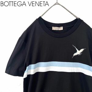 【送料無料】Bottega Veneta ボッテガヴェネタ　Tシャツ　メンズ　半袖44 S ブラック　黒
