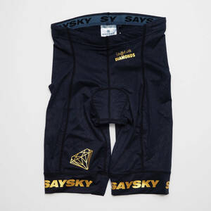 SAYSKY セイスカイ GOLD TRI PANT：Black Gold（トライアスロンパンツ）：Sサイズ