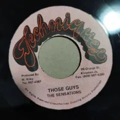 sensations - those guys レゲエレコード　レア