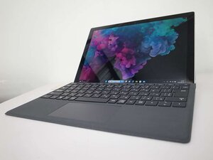 1円～ Microsoft Surface Pro 6 タイプカバー付 Corei5-8350U 第8世代 Win11 美品 (2023-0614-1952)