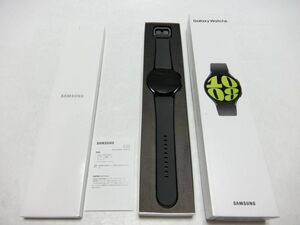 美品 SAMSUNG Galaxy Watch6 SM-R945FZKAKDI 44mm LTE Graphite ギャラクシーウォッチ 完動品／YL241210028