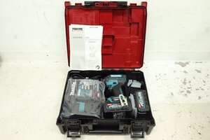 ■新品未使用■ makita マキタ 充電式 インパクト ドライバ TD002GRDX TD002G バッテリーチャージャー 純正バッテリー２個 電動工具 A