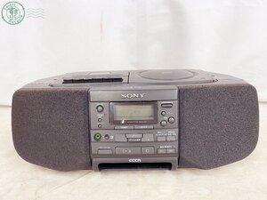 BA0605288　□ SONY ソニー CDラジオラジカセ CFD-S33 ブラック 黒 難あり 音響機器 オーディオ機器 中古 現状品