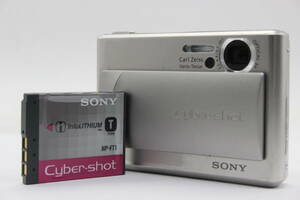 【返品保証】 ソニー SONY Cyber-shot DSC-T1 3x バッテリー付き コンパクトデジタルカメラ s9602