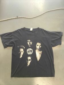 Depeche Mode DM Plus Alternative Rock New Wave Synth Vintage Band Tee 90s 海外 即決