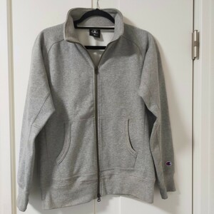 Champion　フルジップ　スウェット　グレー　Mサイズ　チャンピオン　美品