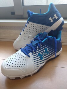 アンダーアーマー　Leadoff Low　27.0cm　ブルー　ポイントスパイク スタッド UA RM 3025589 underarmour