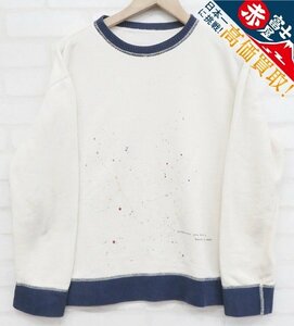 7T9609/Porter Classic P.C.HAND WORK SWEATSHIRT ポータークラシック ハンドワークスウェットシャツ