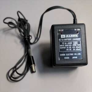 サンワ Ni-cd 充電器 6V40mA 13V40mA ACアダプター 