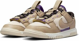 27㎝ ナイキ エア ダンク ジャンボ ベージュ/紫 DV0821-101 NIKE AIR DUNK JUMBO 