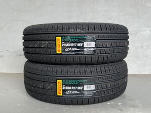 新品2本の場合 送料込￥16960 ピレリ PIRELLI SCORPION VERDE ALL SEASON 2021年製 215/60R17 96V スコーピオン ヴェルデ オールシーズン