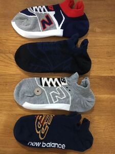 新品ニューバランスnew balance メンズソックス靴下4足セット334