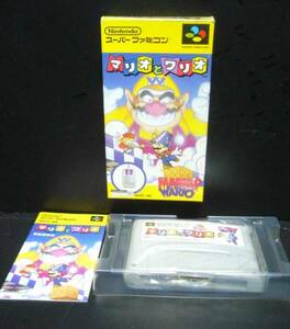 マリオとワリオ/スーパーファミコンソフト/1993年/任天堂★新品