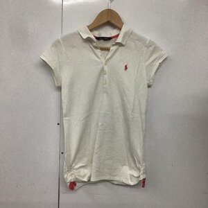 RALPHLAUREN 160cm ラルフローレン ポロシャツ 半袖 キッズ 160 Polo Shirt 白 / ホワイト / X 桃 / ピンク / 10082498