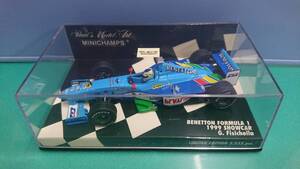 MINICHAMPS 1/43 ベネトン フォーミュラー1 1999 SHOWCAR ジャンカルロ・フィジケラ　ミニチャンプス 