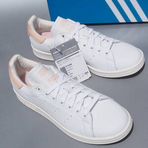 デッド!! US 8 / 26cm 新品!! 限定 19年製 adidas Originals STAN SMITH スタンスミス 白ｘピンク 天然皮革