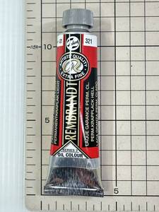 【新品/未使用】パーマネントマダーライト　＃321　9号　REMBRANDT　レンブラント　油絵具　オイルカラー　40ｍｌ　　　　　　