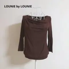 LOUNIE by LOUNIE　ドレープ　カットソー