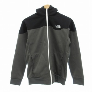 ザノースフェイス THE NORTH FACE 美品 MACH 5 JACKET マッハファイブジャケット パーカー ブルゾン ロゴ グレー 黒 S NT61511