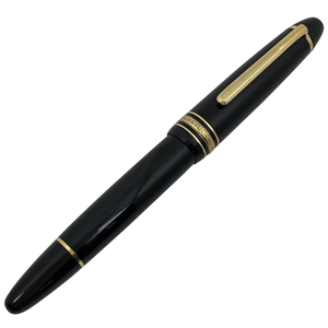 モンブラン MONTBLANC マイスターシュティック 万年筆 文房具 筆記具 14K 万年筆 プラスチック ブラック レディース 【中古】