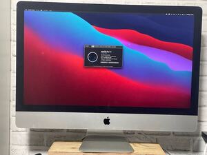 【HDD→SSD換装品】iMac 27-inch Late 2013 3.4GHz クアッドコアIntel Core i5 メモリ32GB SSD 500GB Big Sur キーボード 専用保護バッグ付