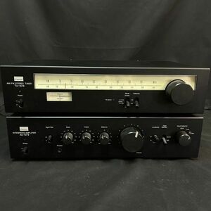 DEc108D12 Sansui サンスイ TU-107Ⅱ AU-107Ⅱ AM/FM ステレオ チューナー プリメインアンプ オーディオ機器 2点 まとめ