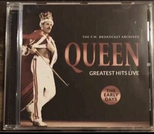 Queen クイーン ■Greatest Hits Live The Early Days The F.M. Broadcast Archives / 1CD / Pressed CD / Best Rare Live Performances /