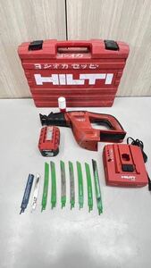 (EA291) HILTI ヒルティ WSR650-A セット　コードレスセーバソー(レシプロソー) 【動作確認済】