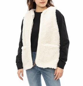 【SALE】★送料無料★2024秋冬 新品【BILLABONG/ビラボン】BOA VEST ベスト WCP レディースL BE014754