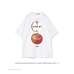 UNDERCOVER x sacai サカイ UNDERCOVER アンダーカバープリン T-SHIRT 半袖 希少 中古 サイズ(3)