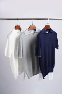 ブルネロクチネリ　BRUNELLO CUCINELLI メンズ　Tシャツ　ポロシャツ vネック 無地 半袖　S-XXL　サイズ選択可能 ネイビー b760