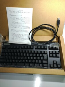 キーボード　東プレ REALFORCE 91UBK NG01B0 ブラック　未使用に近い　動作確認済み　