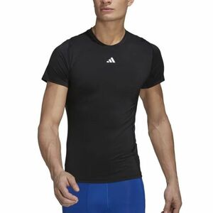 ●送料390円可能商品 アディダス ADIDAS 新品 メンズ 吸汗速乾 テックフィット トレーニング 半袖 Tシャツ 黒 XL [HK2337-XL] 三 参★QWER