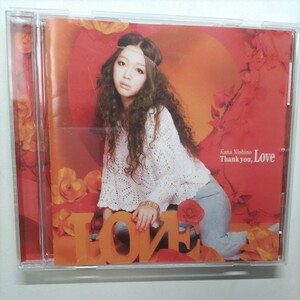 ☆西野カナ　Thank you,Love 中古CD