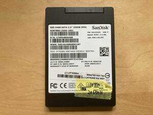 Sandisk 中古内蔵SSD 2.5インチ 256GB