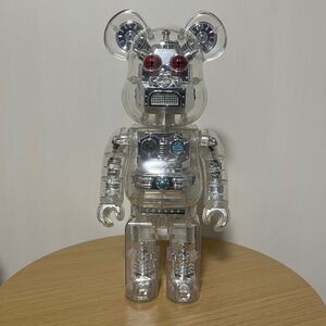 BE@RBRICK HxS HIROTA SAIGANSHO SILVER 400% ベアブリック MEDICOM TOY メディコムトイ 廣田彩玩所 hxs ソフビ sofvi izumonster 