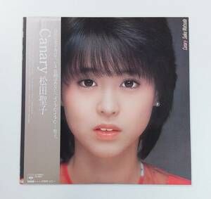 LPレコード/松田聖子/Canary/帯付/28AH-1666/J-POP/マト番28AH-1666A1,28AH-1666B1　№001