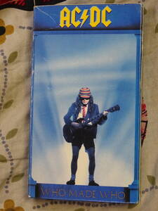 AC/DC who made who VHS