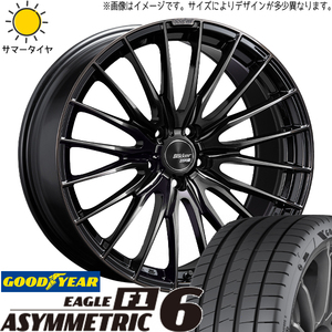 245/45R19 サマータイヤホイールセット 30アルファード etc (GOODYEAR ASYMMETRIC6 & Blikker 01F 5穴 114.3)