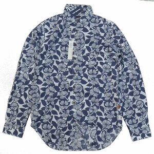 未使用 REYN SPOONER レインスプーナー HO OHIA AI アロハシャツ 長袖 ALOHA SHIRT Sサイズ R168 メンズ トップス M966723