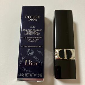 未使用　DIOR ルージュ ディオール 525 シェリー メタリック　口紅 