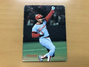 カルビープロ野球カード 1987年 長嶋清幸(広島カープ) No.196