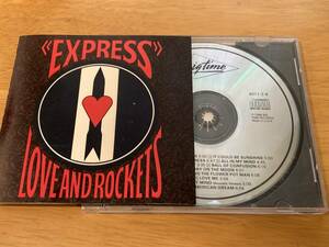 (6011-2-B) 80s UK ROCK 80年代JVCプレス輸入盤 ラヴ＆ロケッツ(LOVE & ROCKETS) 86年2nd「エクスプレス(EXPRESS)」EX バウハウス(BAUHAUS)